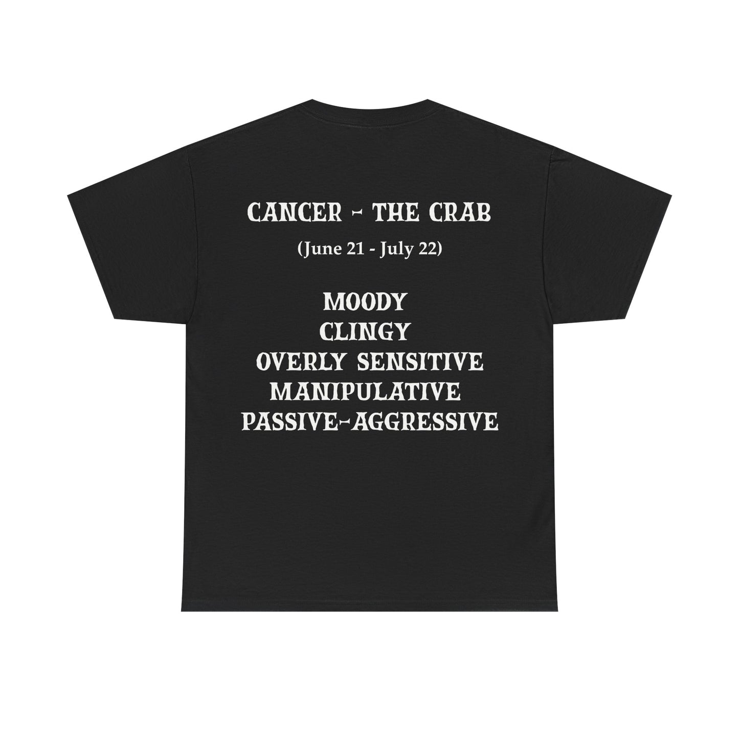 Cancer Unisex Zodiac Tee