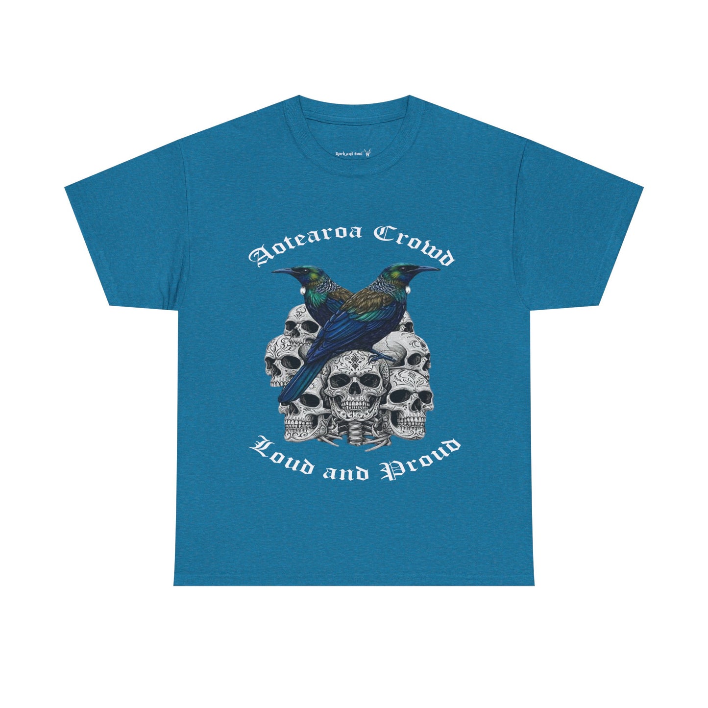 Kiwiana T-Shirt, Aotearoa Crowd Loud and Pround, Unisex Cotton Top, Alternative Fashion, Graphic T-Shirt, Tui, New Zealand