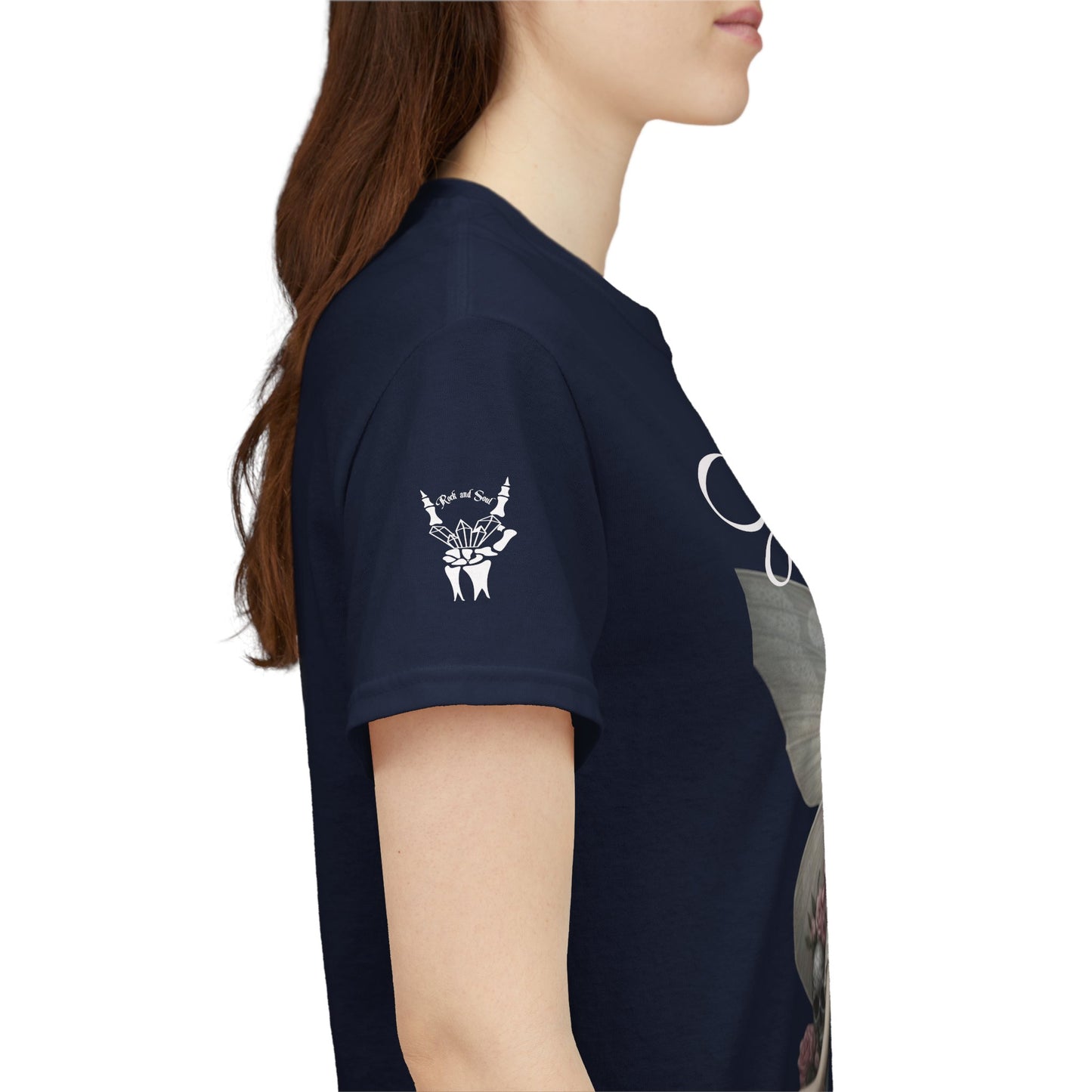 GOOD BUT REBELLIOUS Victorian Fairy and Skull Tee
