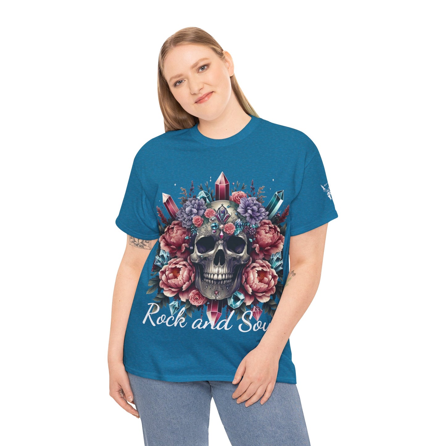 Crystal Skull Graphic Tee - Rock and Soul T-Shirt