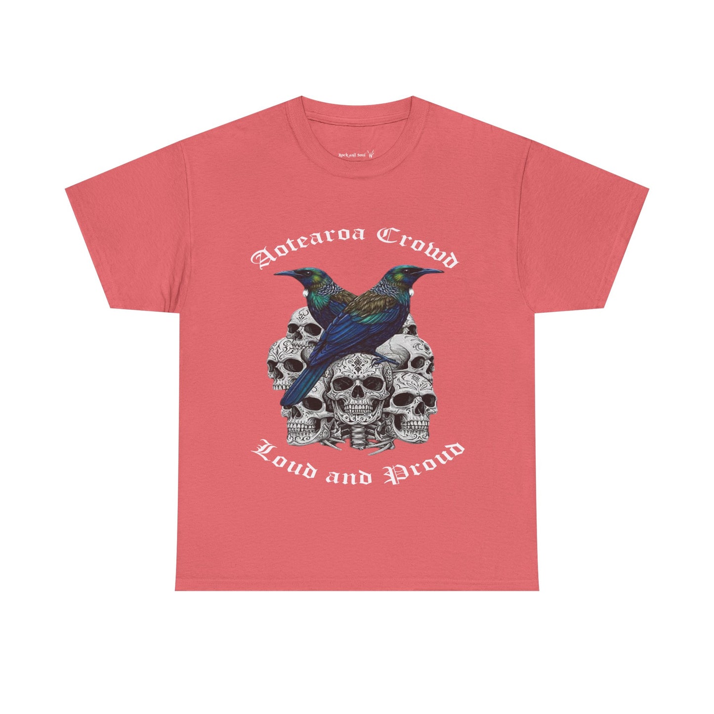Kiwiana T-Shirt, Aotearoa Crowd Loud and Pround, Unisex Cotton Top, Alternative Fashion, Graphic T-Shirt, Tui, New Zealand