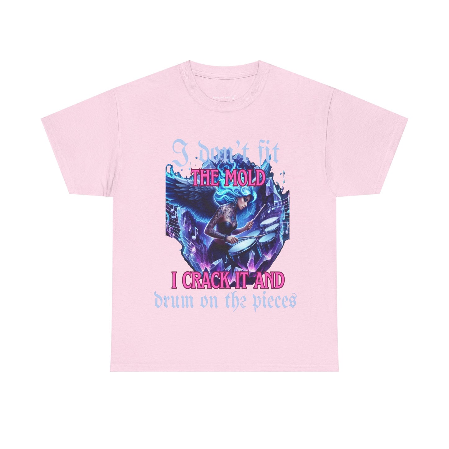 I DON'T FIT THE MOLD T-Shirt with Inspirational Quote - Perfect for Music Lovers, Casual Wear
