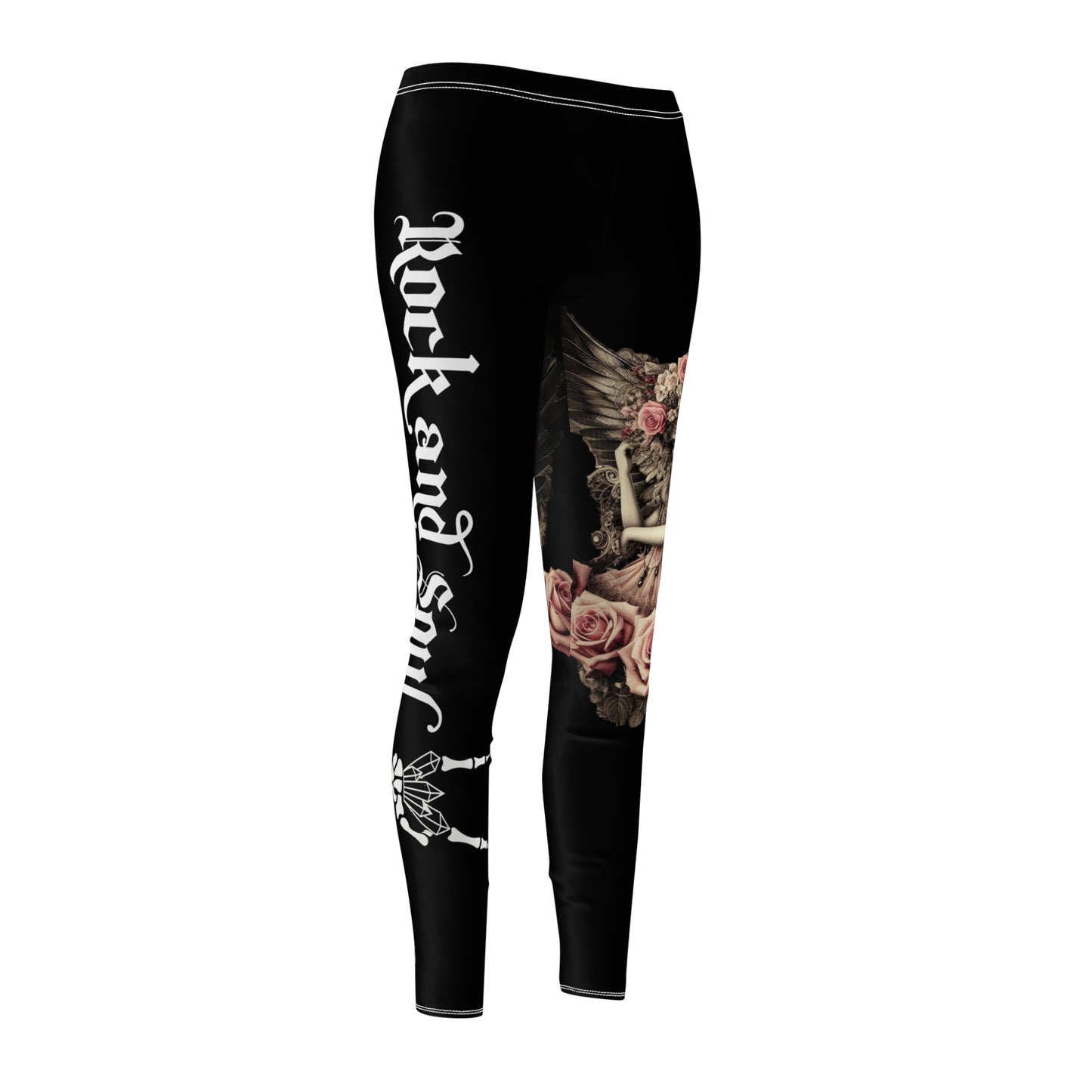 Victorian Fairy and Skull Leggings