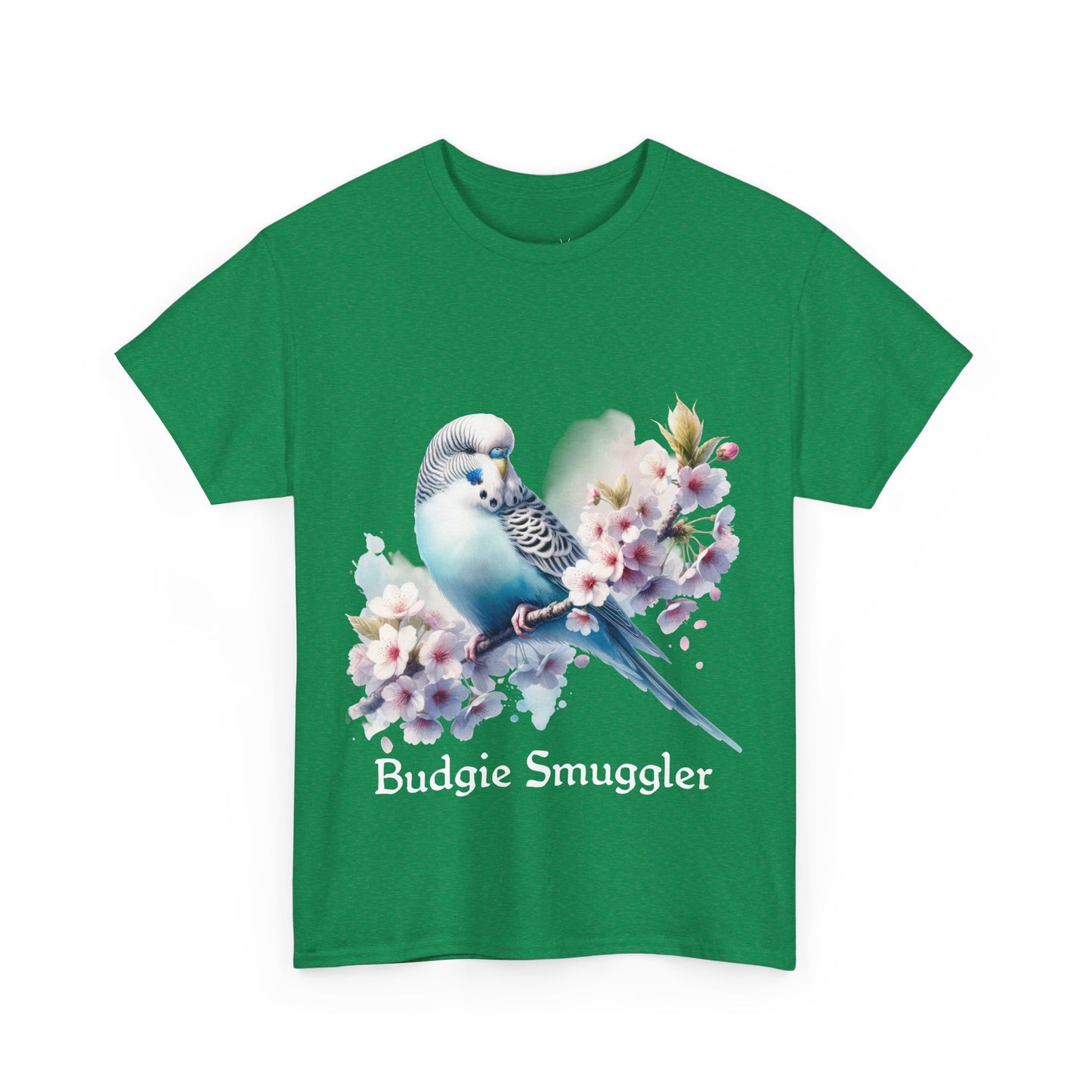 Budgie Smuggler Tee - Cute Bird Graphic T-Shirt, Unisex Casual Shirt, Bird Lover Gift, Nature Apparel, Spring Outfit