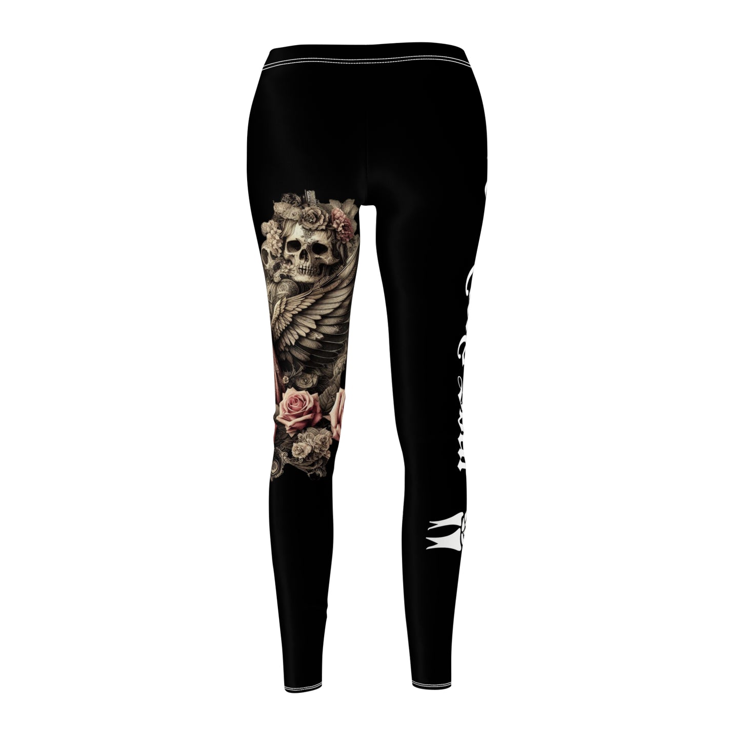 Victorian Fairy and Skull Leggings