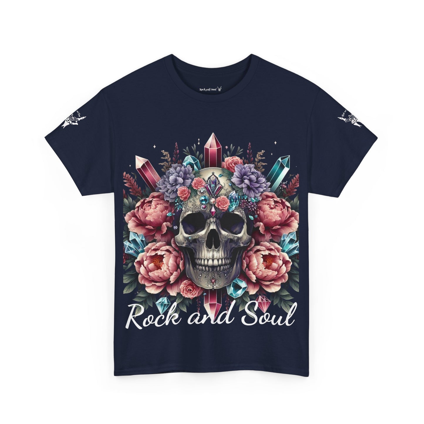 Crystal Skull Graphic Tee - Rock and Soul T-Shirt
