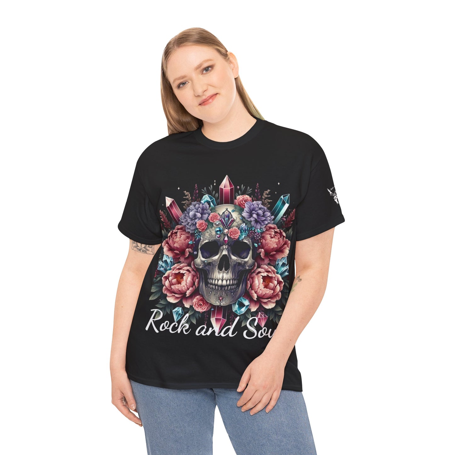 Crystal Skull Graphic Tee - Rock and Soul T-Shirt