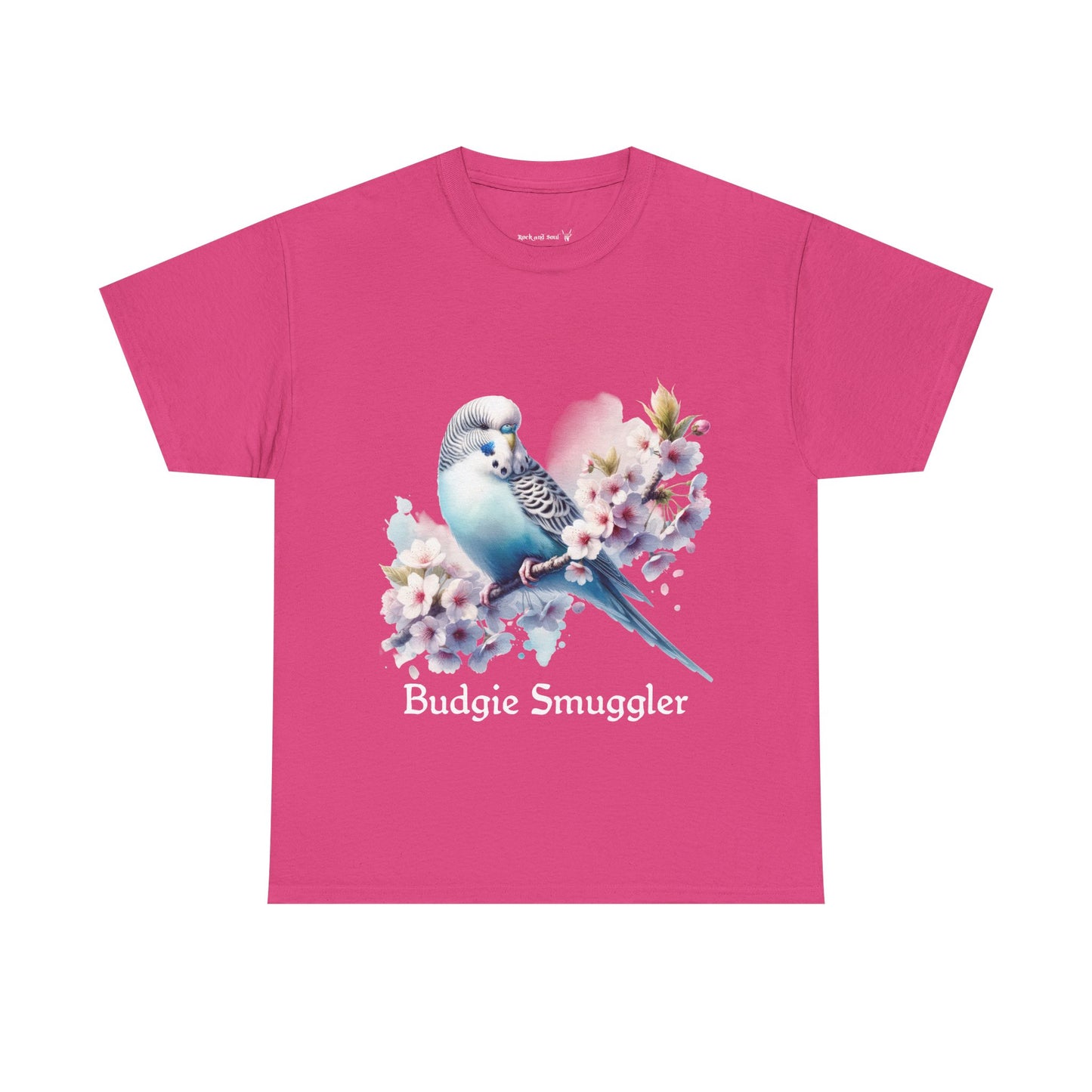 Budgie Smuggler Tee - Cute Bird Graphic T-Shirt, Unisex Casual Shirt, Bird Lover Gift, Nature Apparel, Spring Outfit