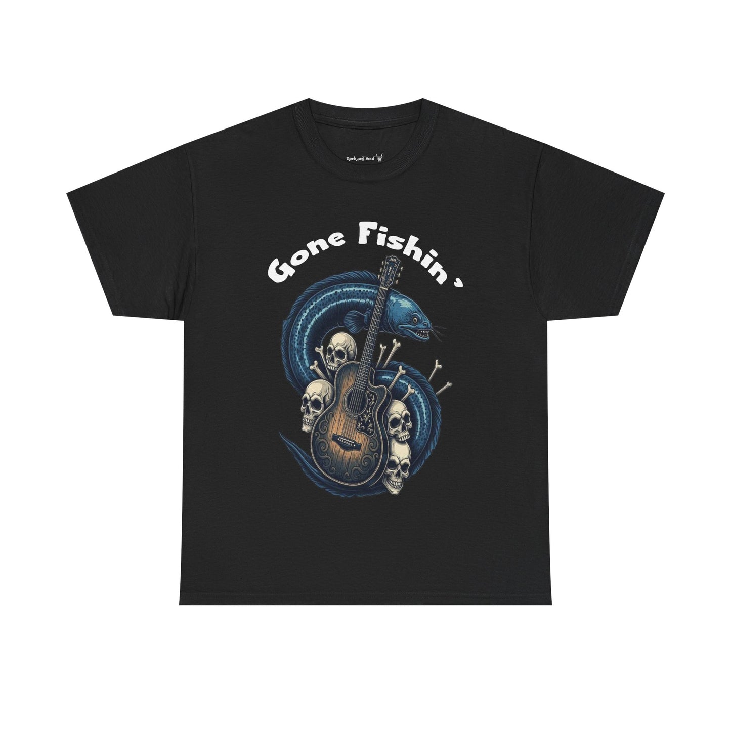 New Zealand Longfin Eel, T-Shirt for Music Lovers, Casual Wear, Unique Gift, Fishing Enthusiast