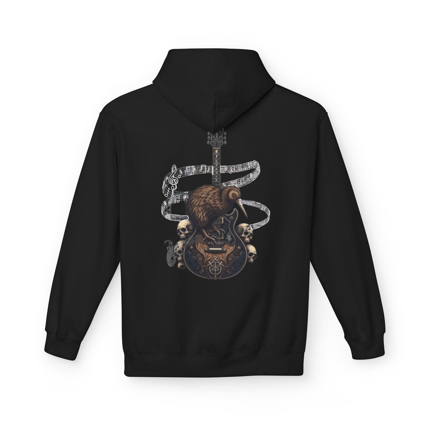Unisex Kiwi & Guitar Hoodie
