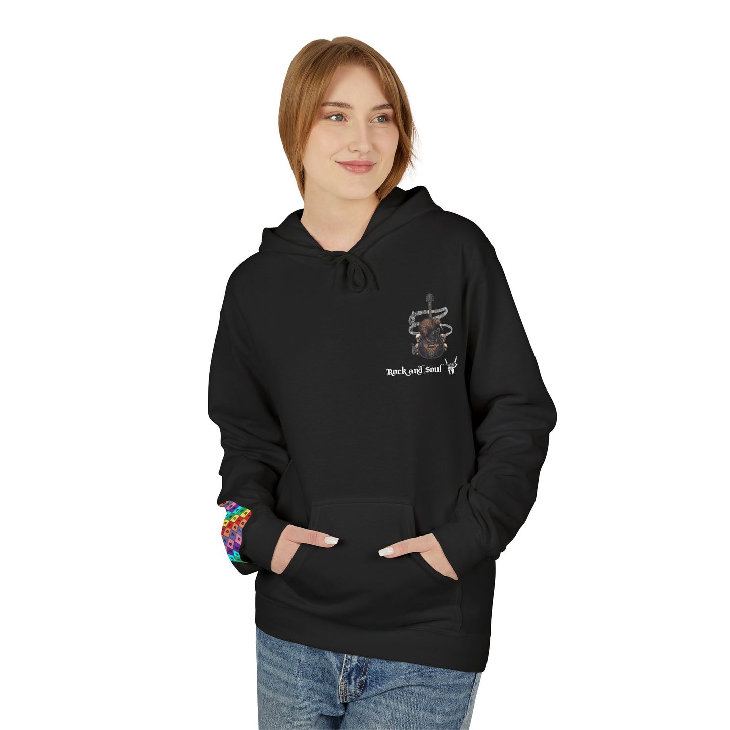 Unisex Kiwi & Guitar Hoodie