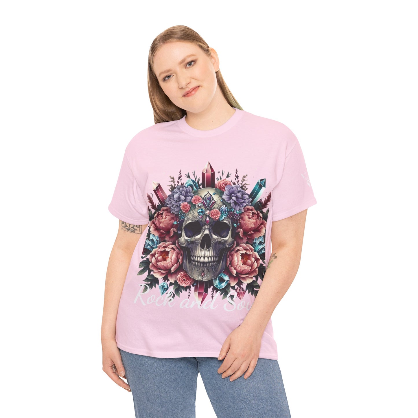 Crystal Skull Graphic Tee - Rock and Soul T-Shirt