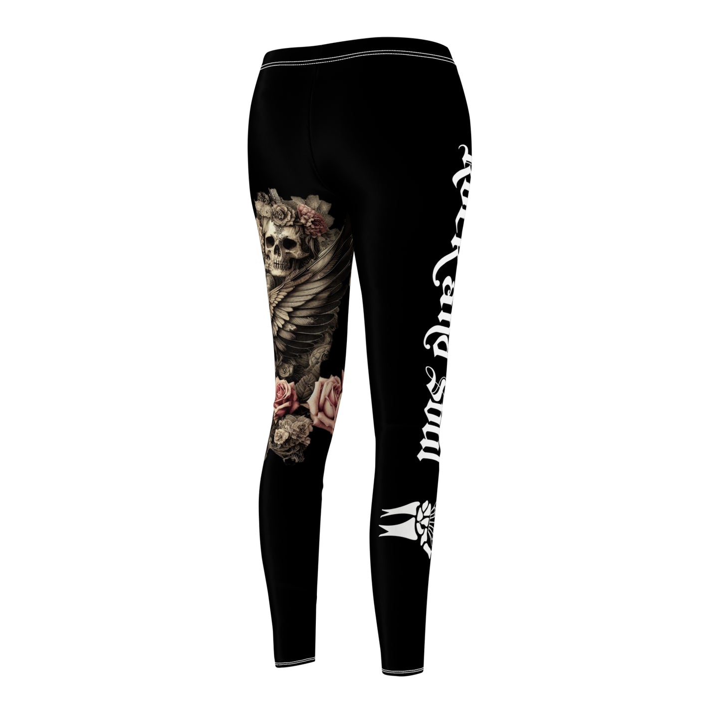 Victorian Fairy and Skull Leggings