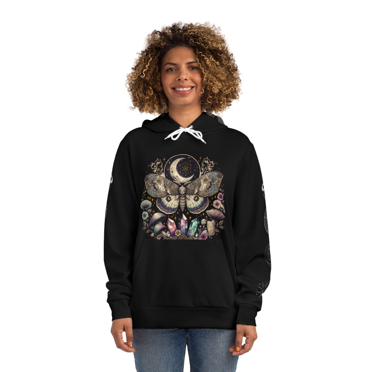 Lunar Moth Hoodie Unisex
