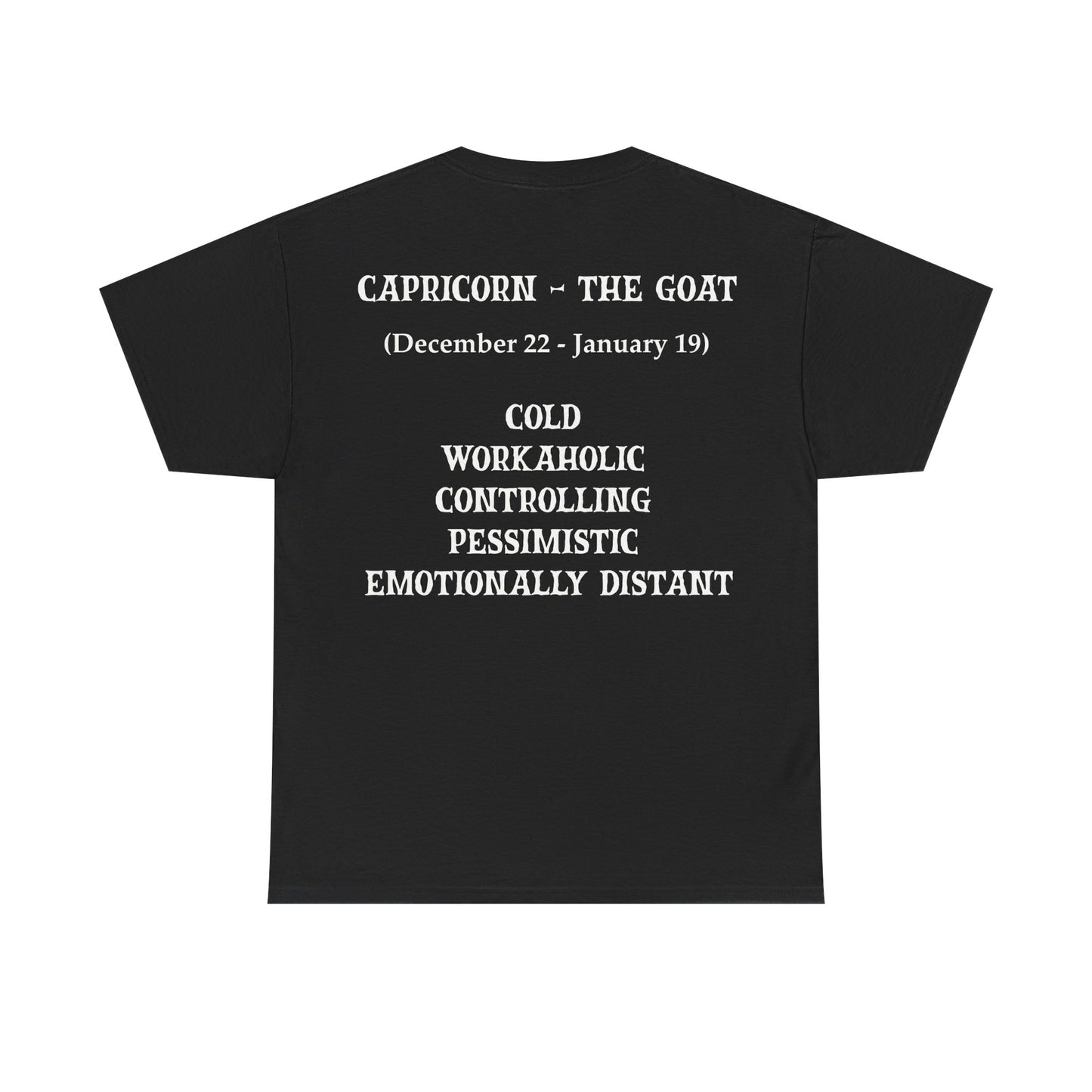 Capricorn Unisex Zodiac Tee
