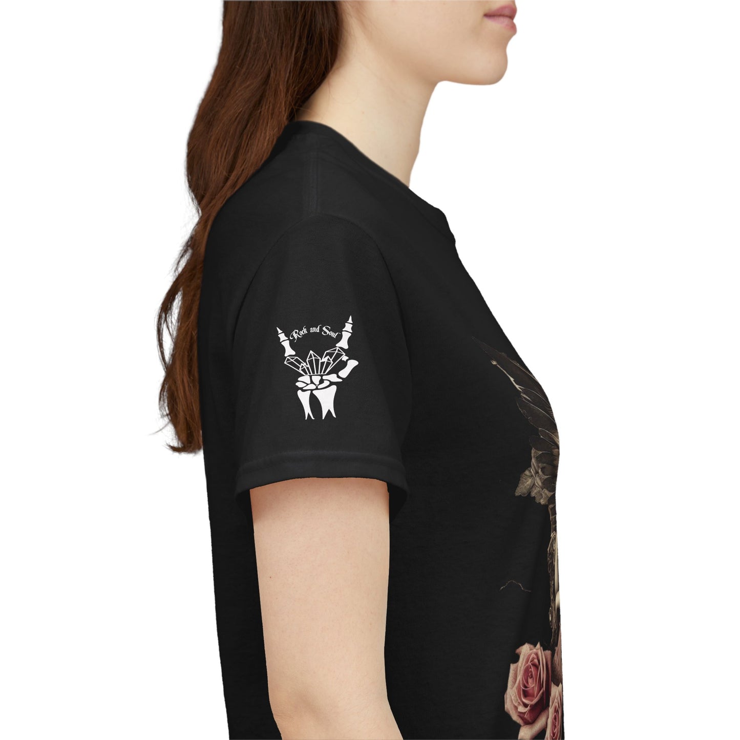 Victorian Fairy and Skull Tee