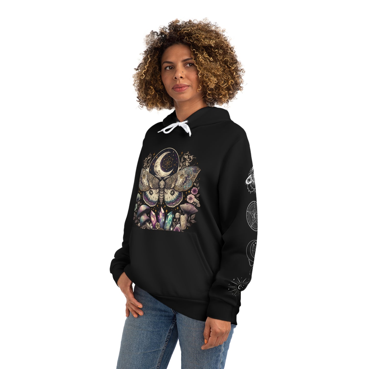 Lunar Moth Hoodie Unisex