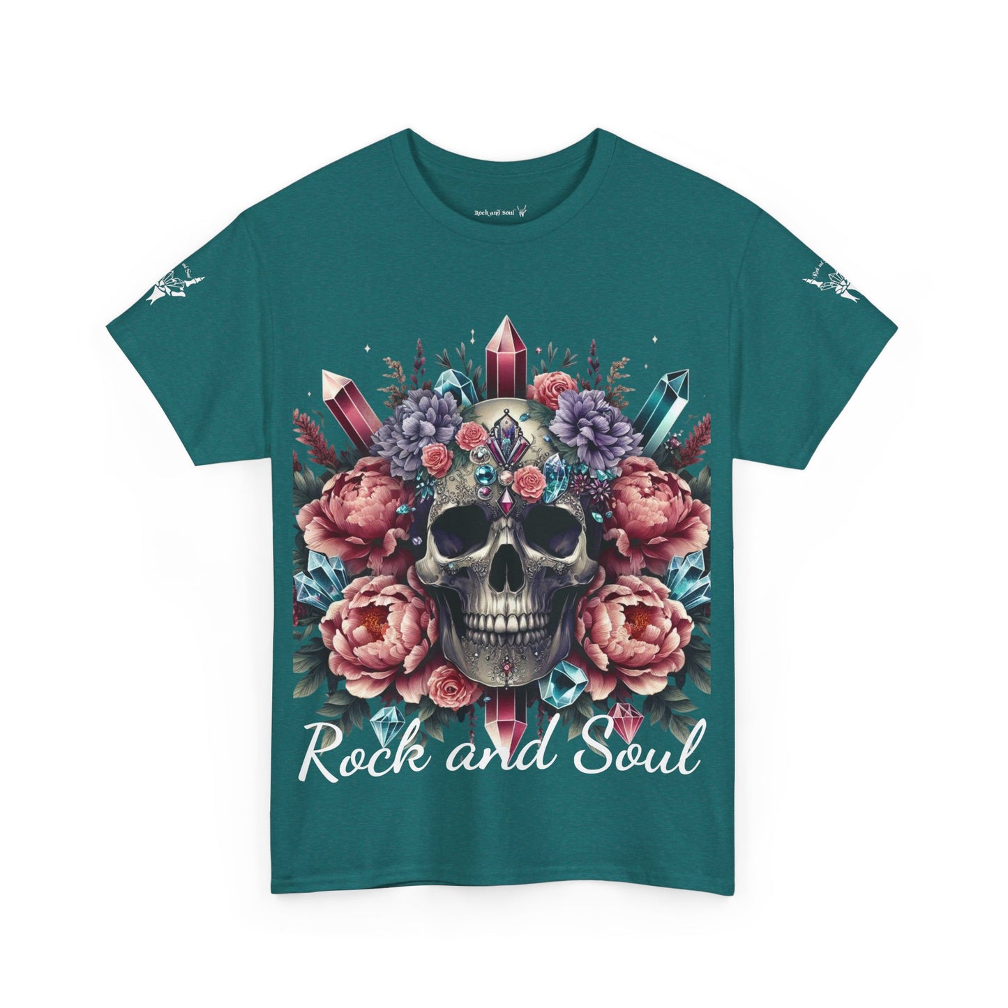 Crystal Skull Graphic Tee - Rock and Soul T-Shirt