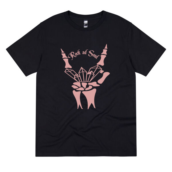 Rock and Soul Dusty Rose Logo Tee Thumbnail
