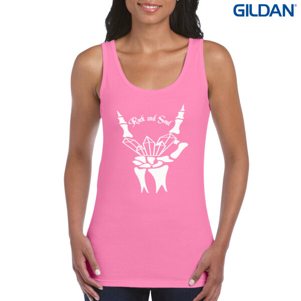 Rock and Souls Women's Tank - Pink Thumbnail