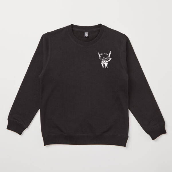 Rock and Soul Logo Sweater (script on back) Thumbnail