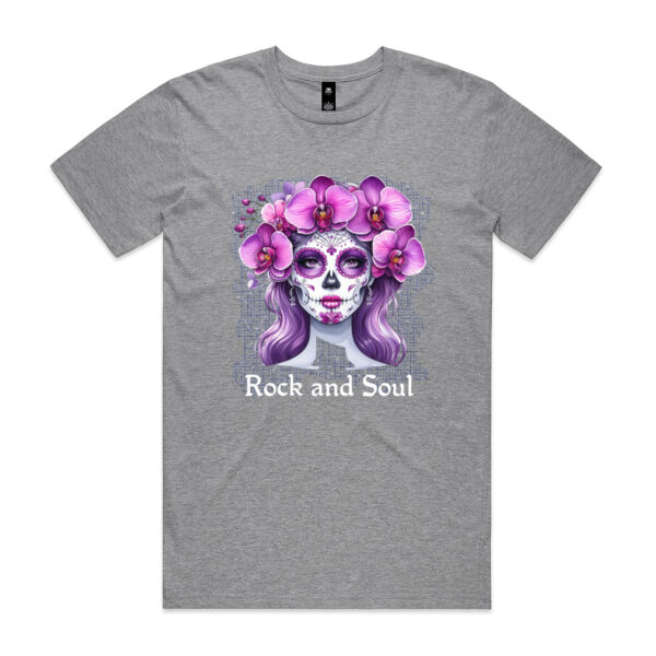 Orchid Sugar Skull Tee  Thumbnail