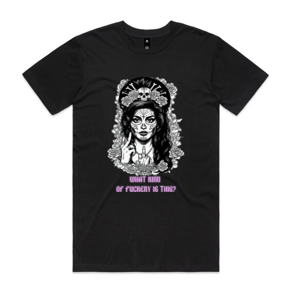 Gothic Sugar Skull Girl Tee Thumbnail
