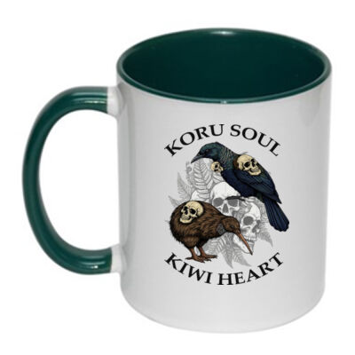 Tui, Kiwi & Skull Mug Thumbnail
