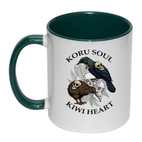 Tui, Kiwi & Skull Mug Thumbnail