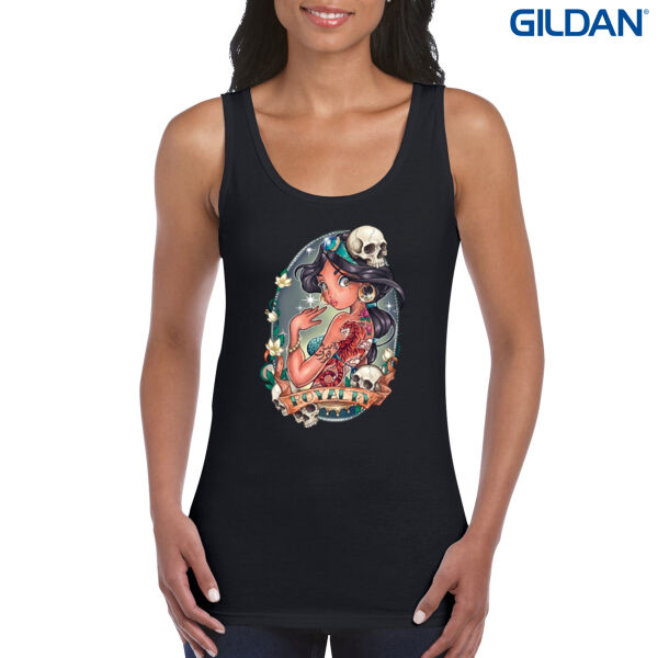 Tattoo Princess Jasmine Tank Top Thumbnail
