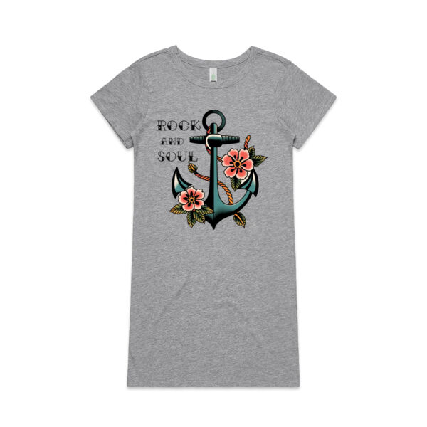 Tattoo Art Anchor Dress Thumbnail