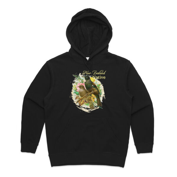 NZ Native Tui Womens Hoodie Thumbnail