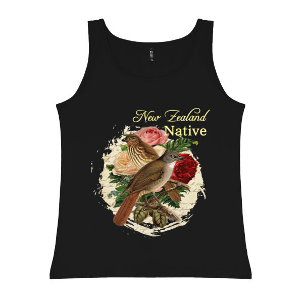 New Zealand Native Thrush Fitted Tank Thumbnail