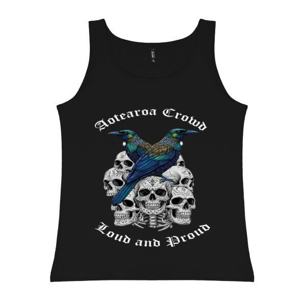 AOTEAROA CROWD LOUD AND PROUD Fitted Tank  Thumbnail