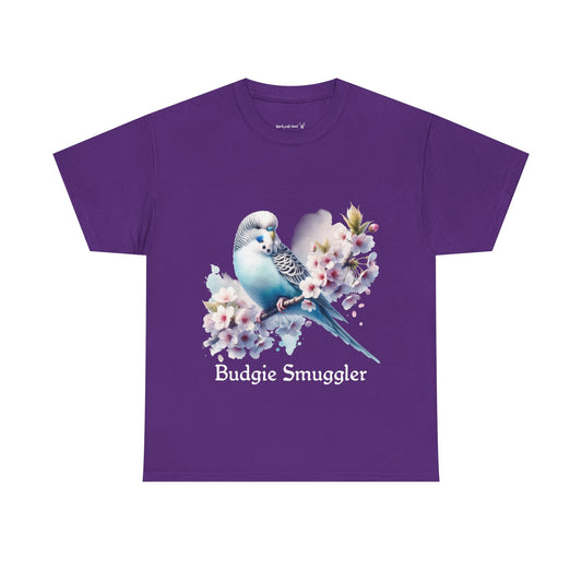 Budgie Smuggler Tee - Cute Bird Graphic T-Shirt, Unisex Casual Shirt, Bird Lover Gift, Nature Apparel, Spring Outfit