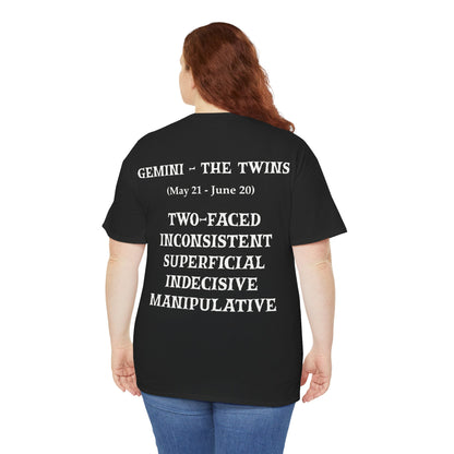 Gemini Unisex Zodiac Tee