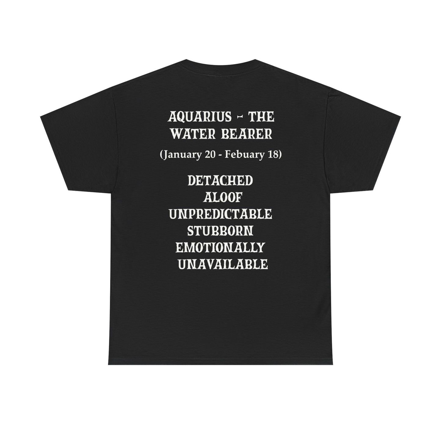 Aquarius Zodiac Unisex Tee