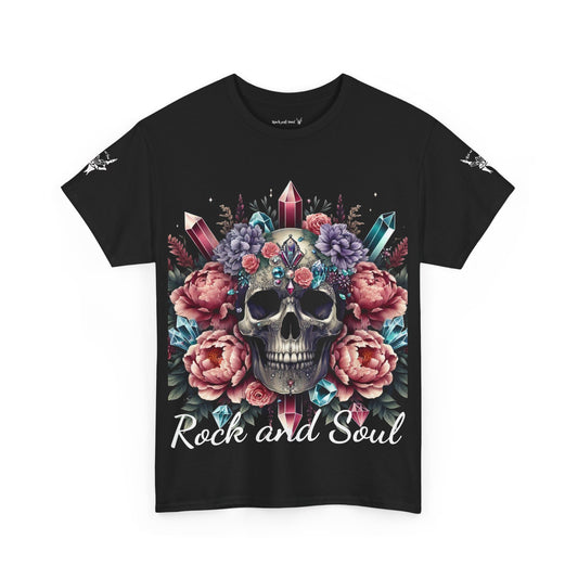 Crystal Skull Graphic Tee - Rock and Soul T-Shirt