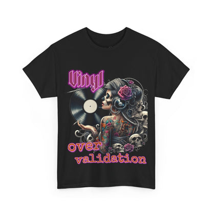 Vinyl Over Validation Tee