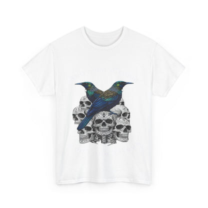 Kiwiana T-Shirt, Aotearoa Crowd Loud and Pround, Unisex Cotton Top, Alternative Fashion, Graphic T-Shirt, Tui, New Zealand