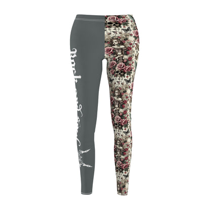 Victorian Fairy and Skull Leggings