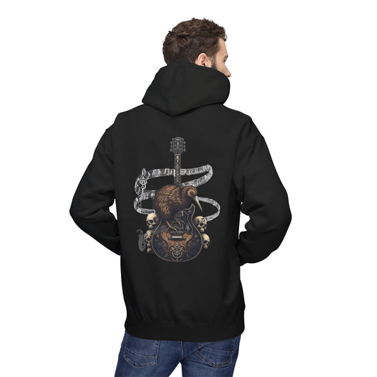 Unisex Kiwi & Guitar Hoodie