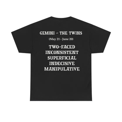 Gemini Unisex Zodiac Tee
