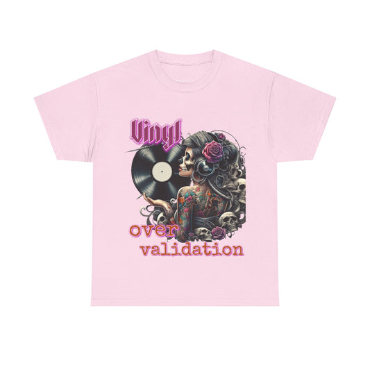 Vinyl Over Validation Tee