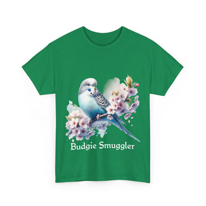 Budgie Smuggler Tee - Cute Bird Graphic T-Shirt, Unisex Casual Shirt, Bird Lover Gift, Nature Apparel, Spring Outfit