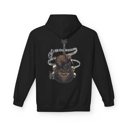 Unisex Kiwi & Guitar Hoodie