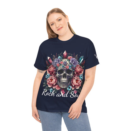 Crystal Skull Graphic Tee - Rock and Soul T-Shirt