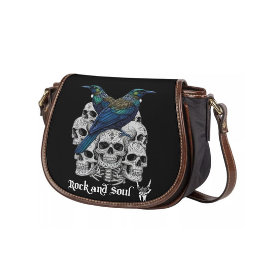 Tui & Skull Shoulder Bag With Single Strap
