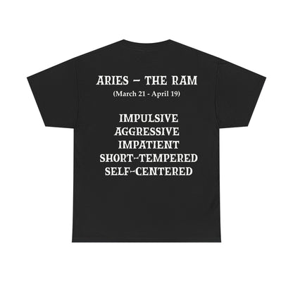 Aries Unisex Zodiac Tee