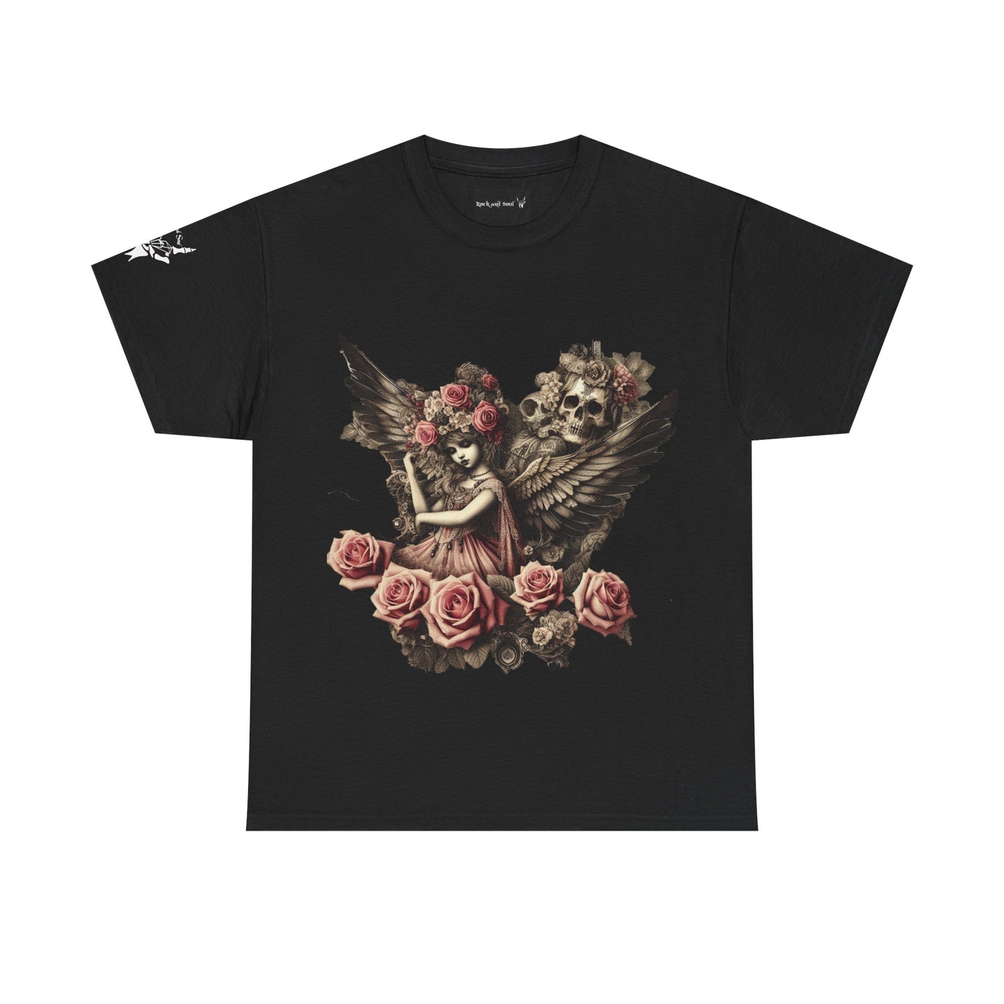 Victorian Fairy and Skull Tee